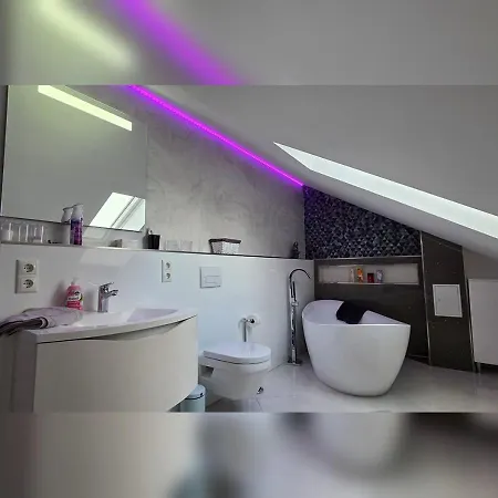Designer-apartment Mit Spa-badewanne Naehe Nuernberg شقة